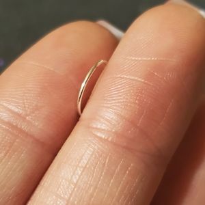 Sterling silver nose stud 22 gauge 🌻